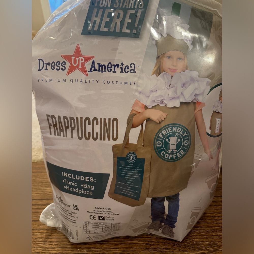 Frappuccino Halloween costume